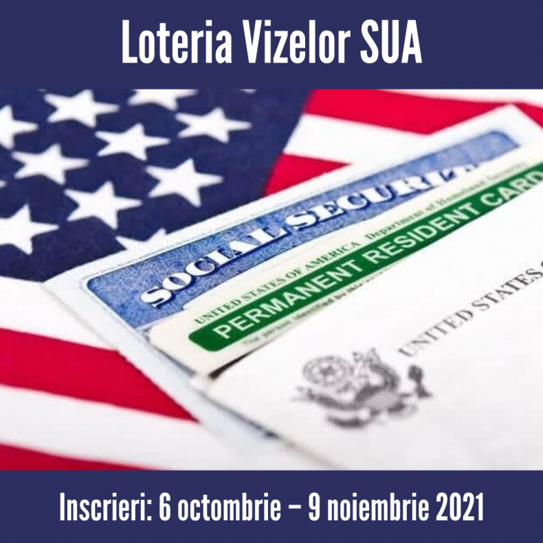 A început înscrierea pentru Loteria Vizelor SUA DV-2023